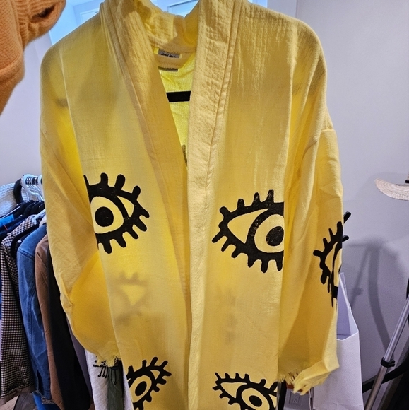 The Prena - 100% Turkish cotton - yellow with black eyes - Picture 5 of 6